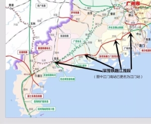 茂名至广州高铁规划图 粤西高铁明年6月通车7